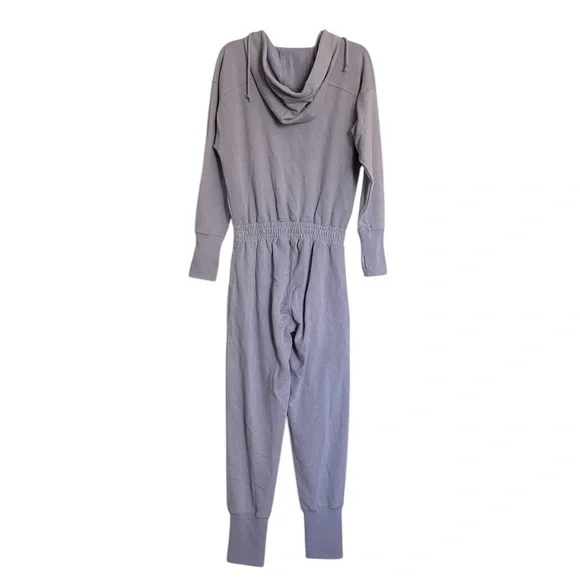 Claude Jumpsuit Grey Loungewear Jumpsuit Grey Ribbed Loungewear